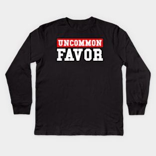 Dawn Staley, Uncommon Favor, National Champions Kids Long Sleeve T-Shirt